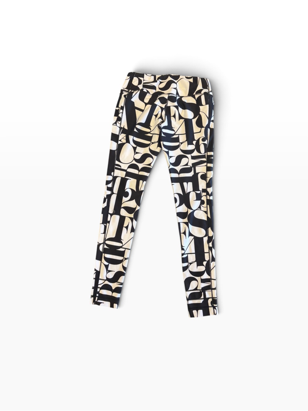 MPG Black and White Graphic Print Leggings